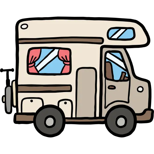 Icon of a delivery van